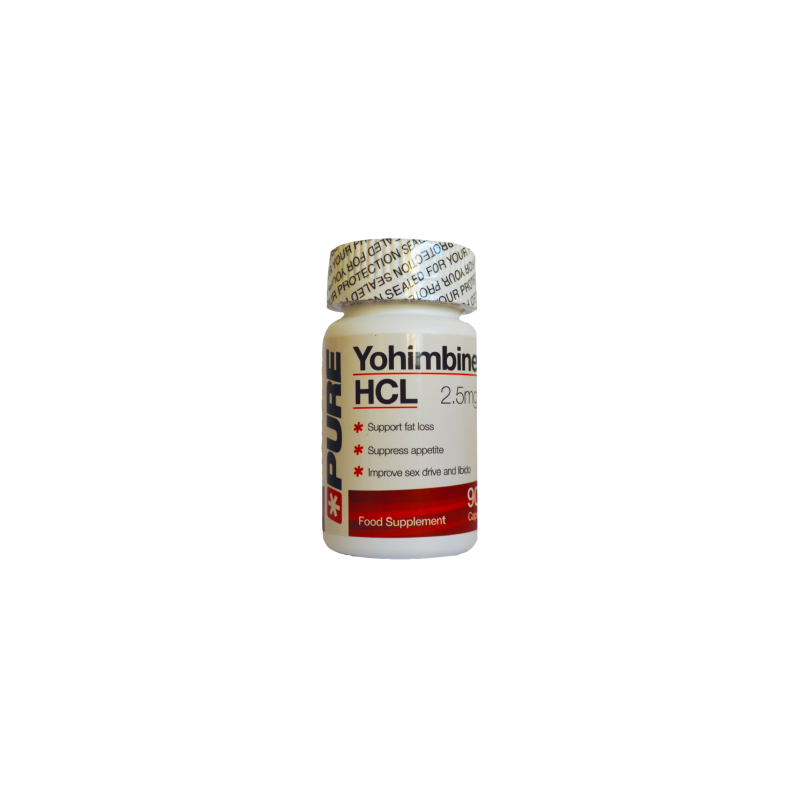 Pure Labs Yohimbine HCL 90 kaps.