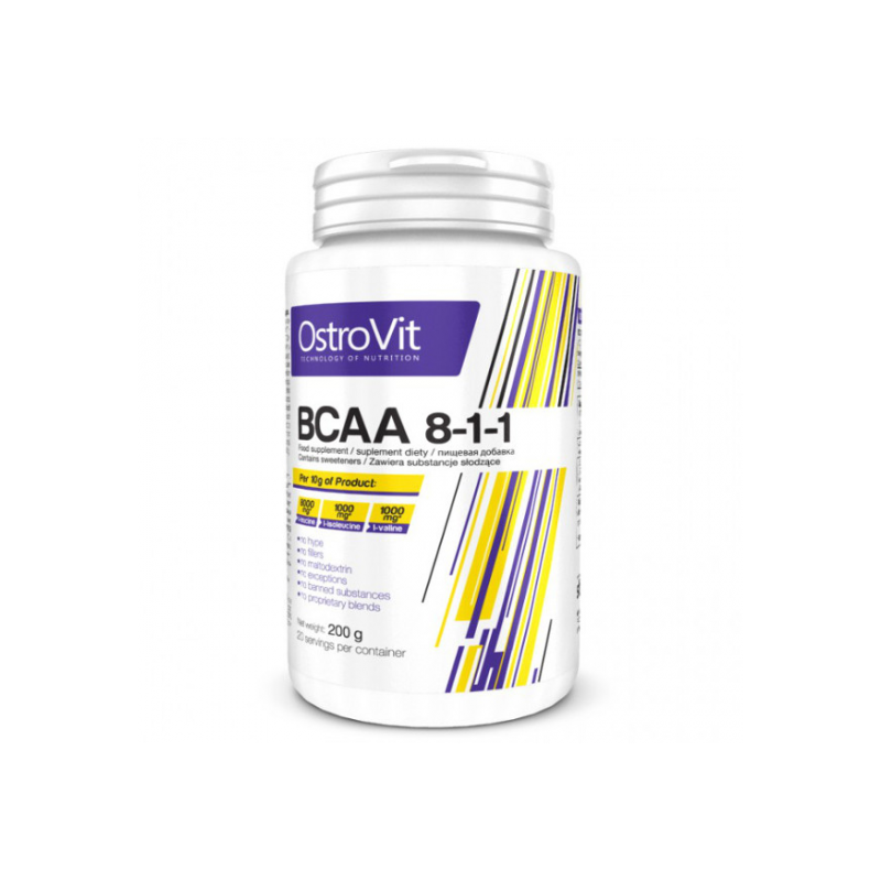 Ostrovit BCAA 8-1-1 200g