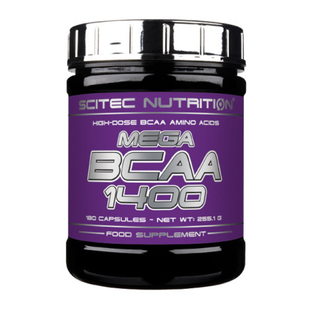 Scitec Mega Bcaa 1400 180 kaps.