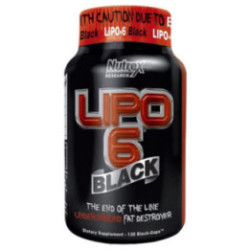 Nutrex Lipo-6 Black 120 kaps.