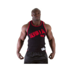 Gorilla Wear Stamina Rib Tank Top Black/Red