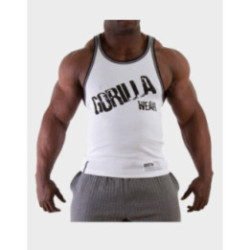 Gorilla Wear Stamina Rib Tank Top Pure White