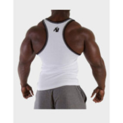 Gorilla Wear Stamina Rib Tank Top Pure White 2
