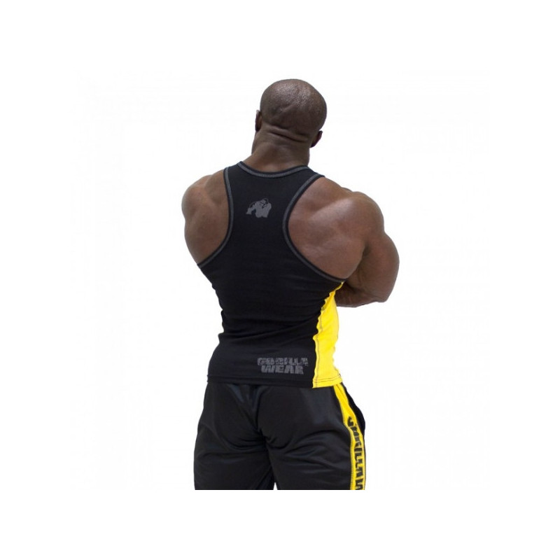 Gorilla Wear G! Wear Tank Top Black/Yellow