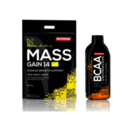 Nutrend Mass Gain 14 6kg + BCAA 1000mlGRATIS !