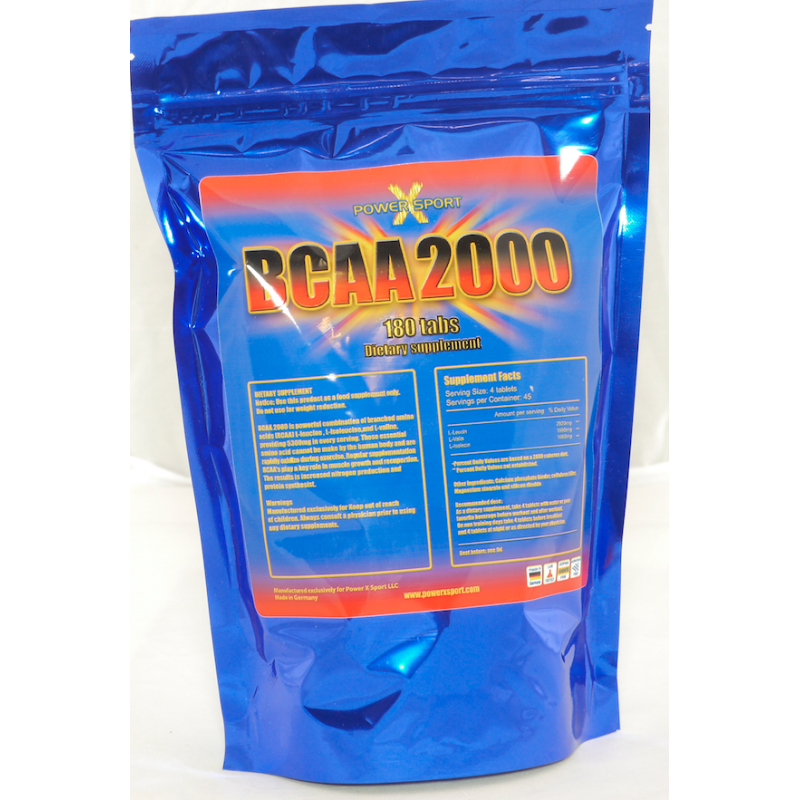 PowerXsport BCAA 2000 180 tabl.