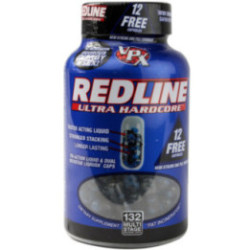 VPX Redline Ultra Hardcore 120+12 kaps.
